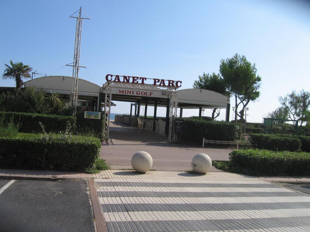 Studio vue sur la mer au 6ème et dernier étage Canet-en-Roussillon Esterno foto