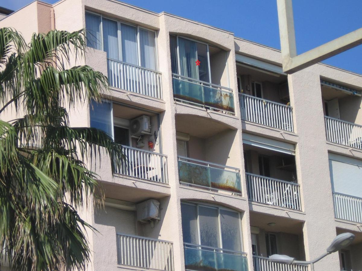 Studio vue sur la mer au 6ème et dernier étage Canet-en-Roussillon Esterno foto