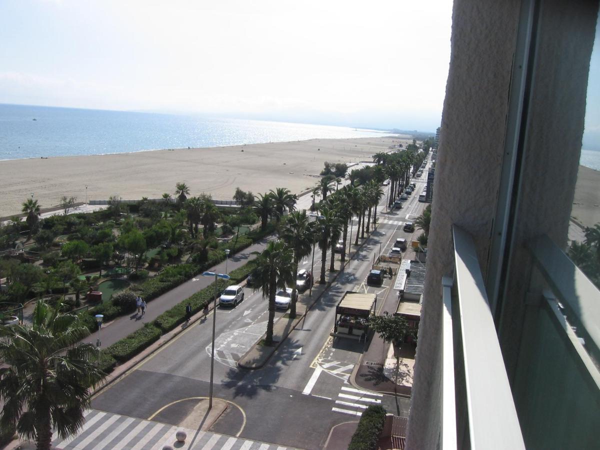 Studio vue sur la mer au 6ème et dernier étage Canet-en-Roussillon Esterno foto