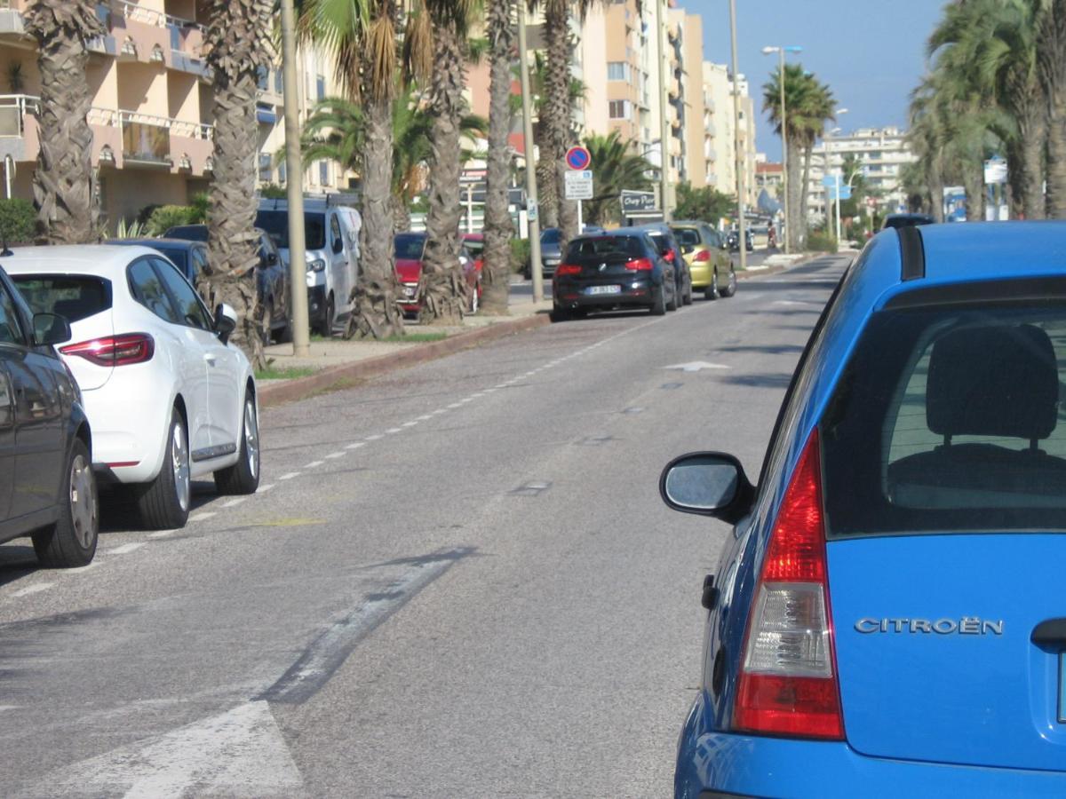 Studio vue sur la mer au 6ème et dernier étage Canet-en-Roussillon Esterno foto